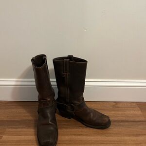 Women's FRYE Brown Leather Boots